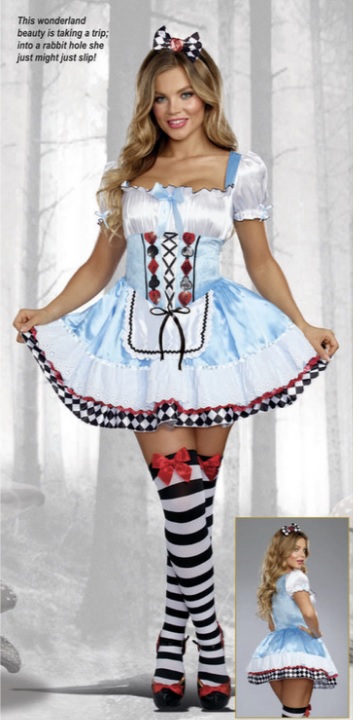 F1808 Sexy Storybook Wonderland Costume for Women